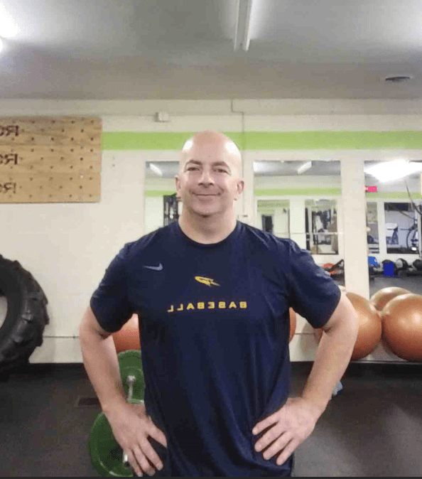 Al, certified personal trainer and owner of Health Targeted Solutions, working with clients in Clinton Township, MI