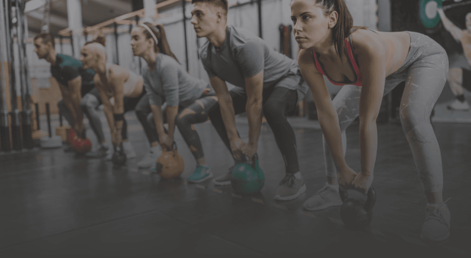 Small group semi-private fitness training session at Health Targeted Solutions in Clinton Township, MI